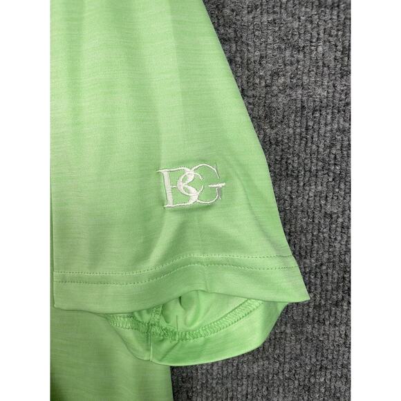 Peter Millar Golf Polo Men's XL Green Short Sleeve Featherweight UPF 50+ Active - Picture 4 of 12